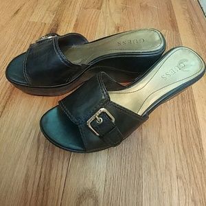 Guess by Marciano Platform Sandals size 7.5 NEW